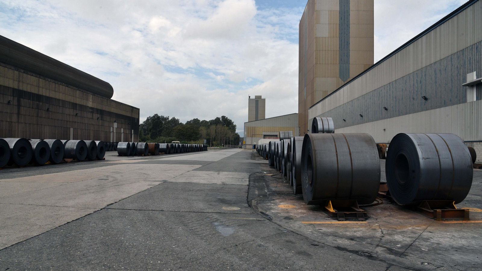 La fábrica de Acerinox en Los Barrios.