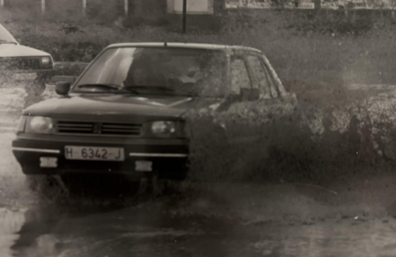 Efectos del temporal e inundaciones de enero de 1996 en Huelva.