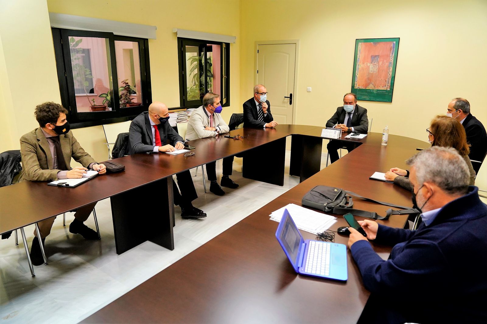 Reunión de la Abogacía granadina.