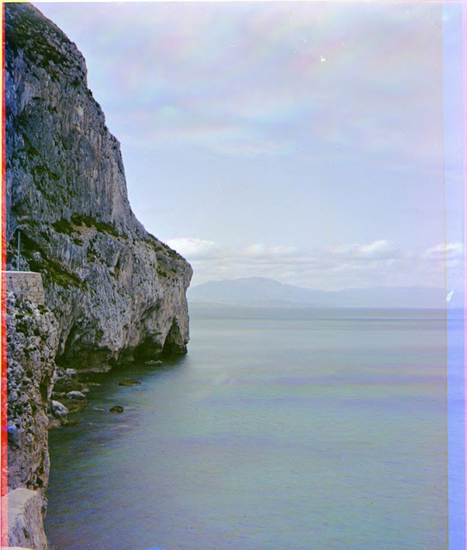 Vista de Punta Europa, en mayo de 1903.