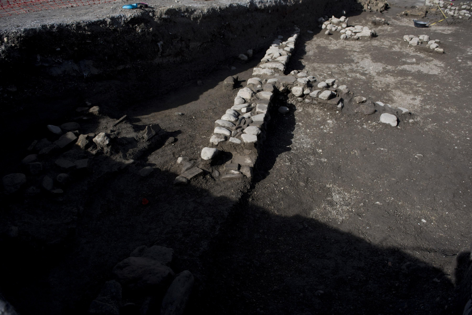 Así es la almunia nazarí encontrada en Granada durante las obras de un colector