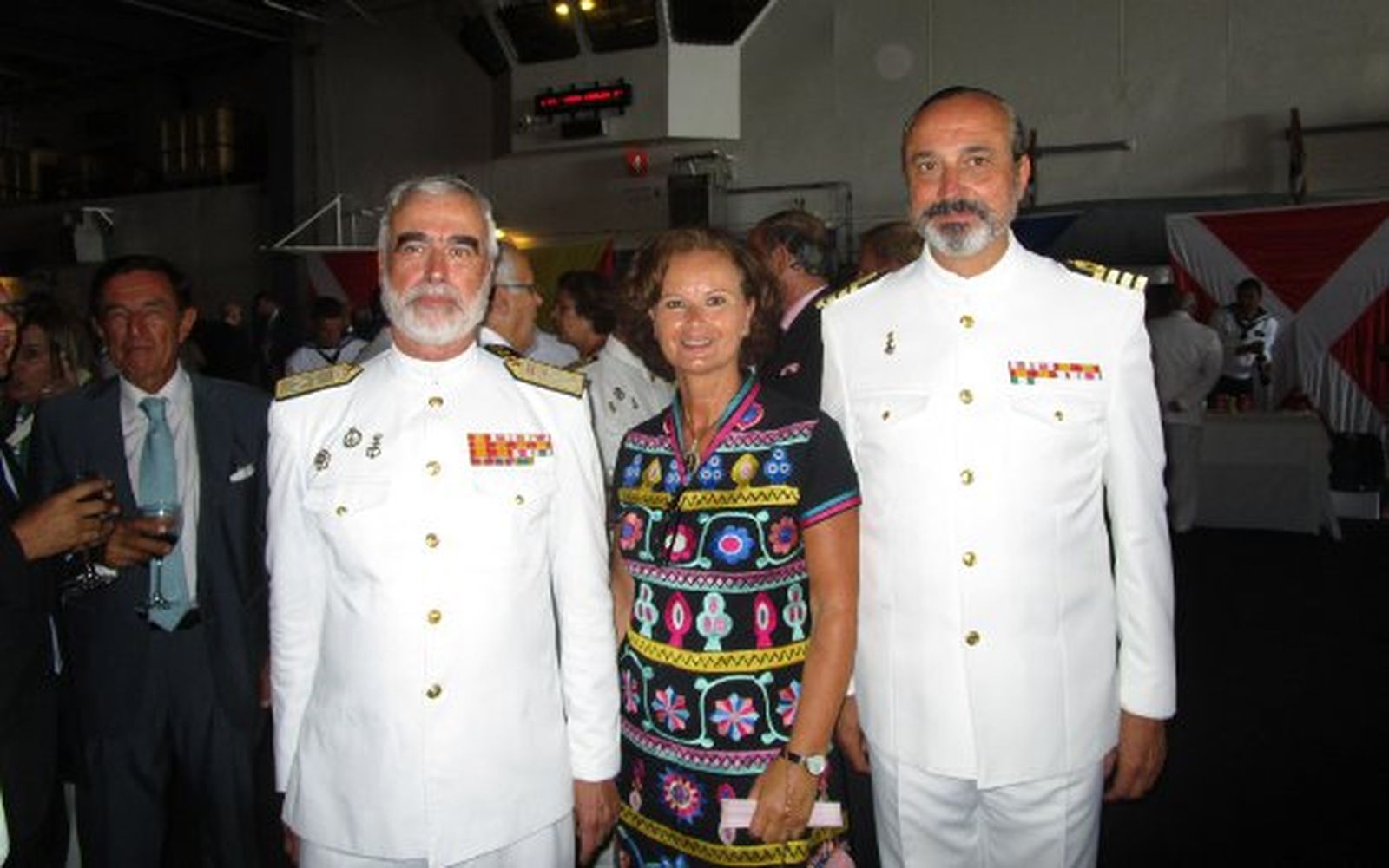 Santiago Bolibar, Ángeles Salas y José Ramón Fernández de Mesa.

Foto: Ignacio Casas de Ciria