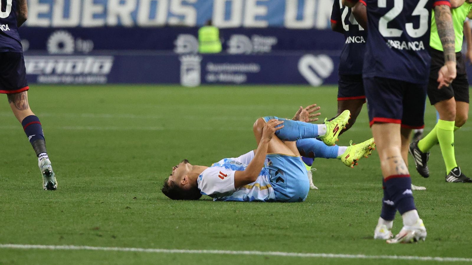 Las fotos del Málaga-Deportivo de La Coruña