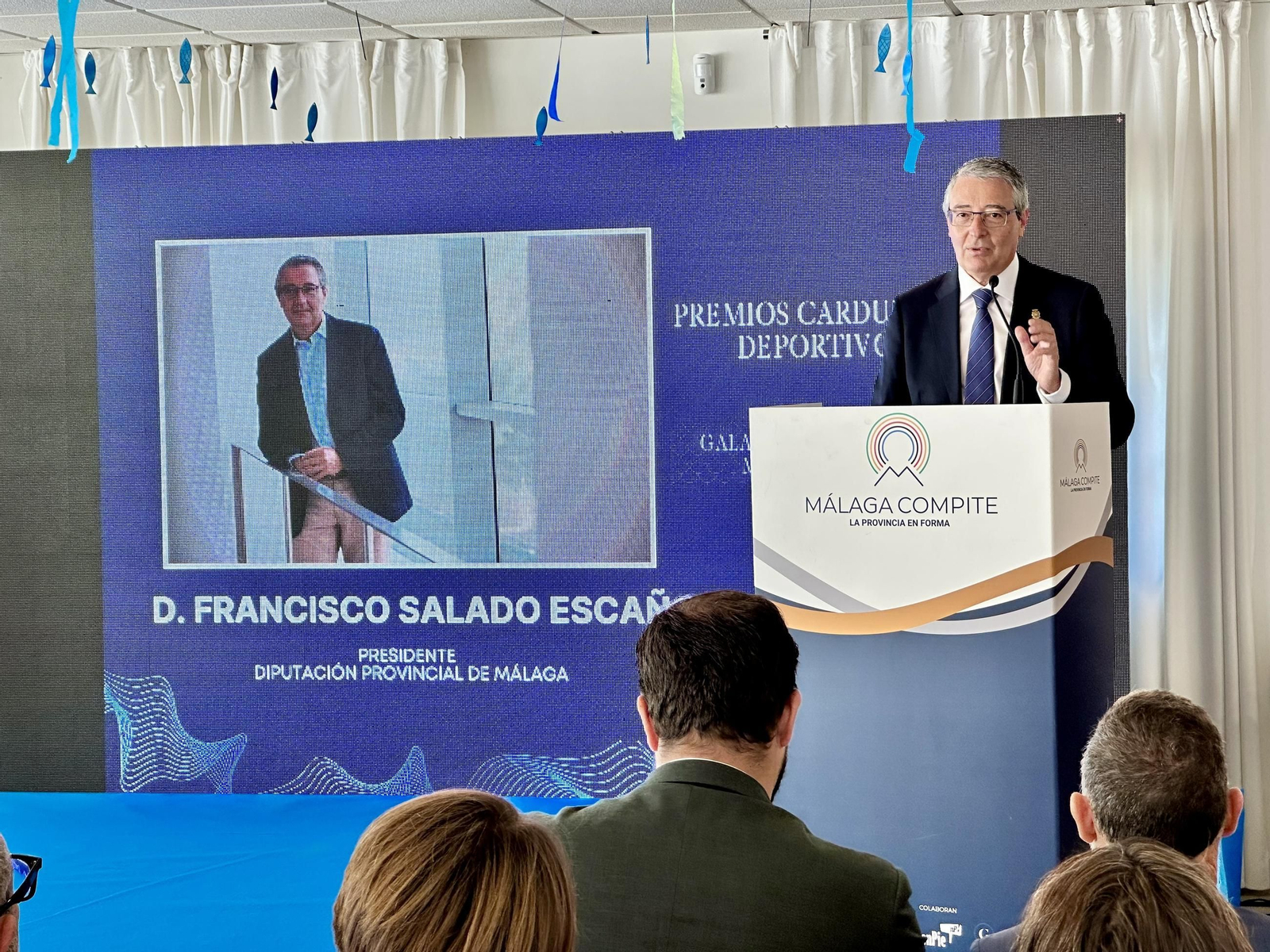 La Diputación reconoce a CAB Estepona, AMIVEL, Juventud Torremolinos CF, Ciclista Al-Ándalus y al Unicaja en la I edición de los Premios Cardumen Deportivo