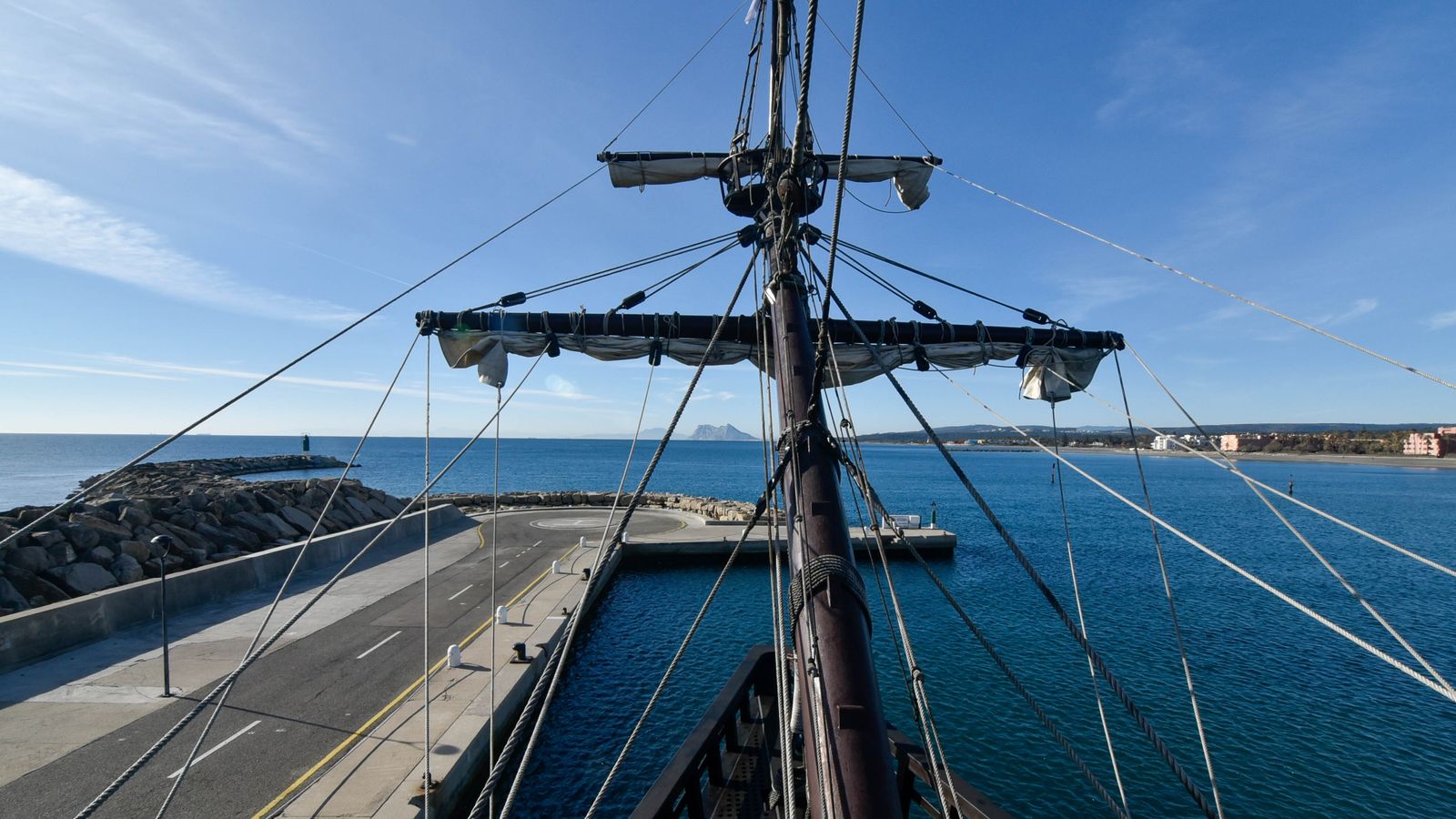 Las fotos del Galeón Andalucía en Sotogrande