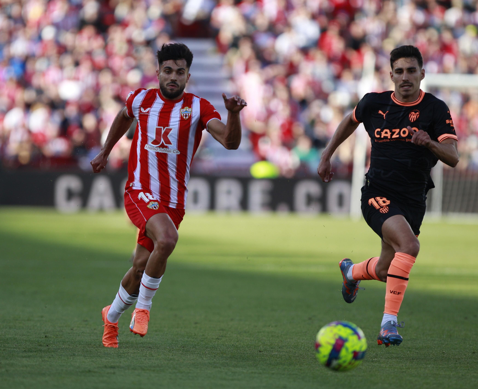 Fotogalería del partido de la Liga Santander, U.D. Almería-Valencia