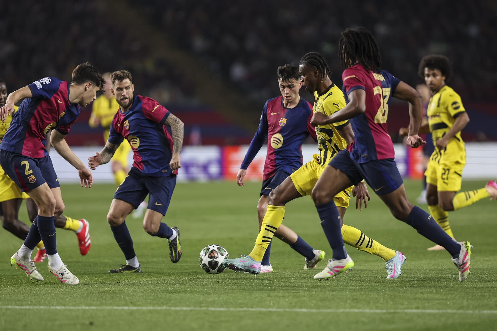 Las mejores fotos del Barcelona - Borussia Dortmund