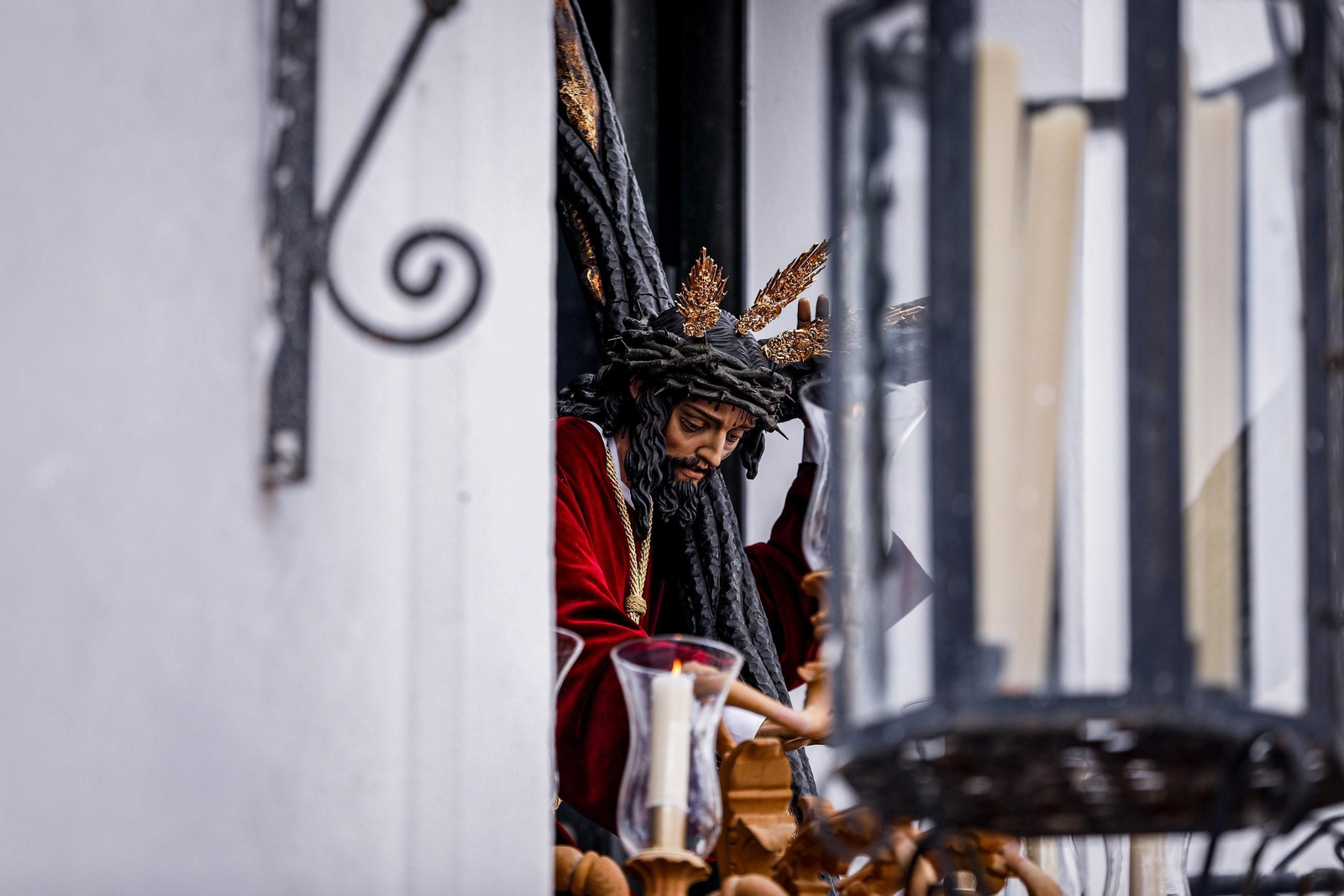 Las imágenes de la Hermandad de Tres Caídas de la Semana Santa de San Fernando 2025