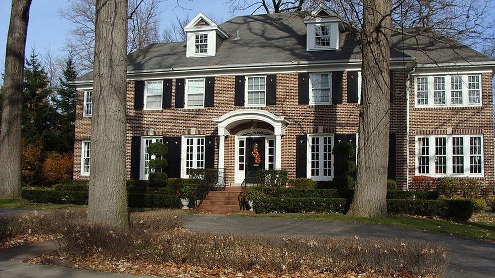 La casa de los McCallister que aparece en 'Solo en casa'.