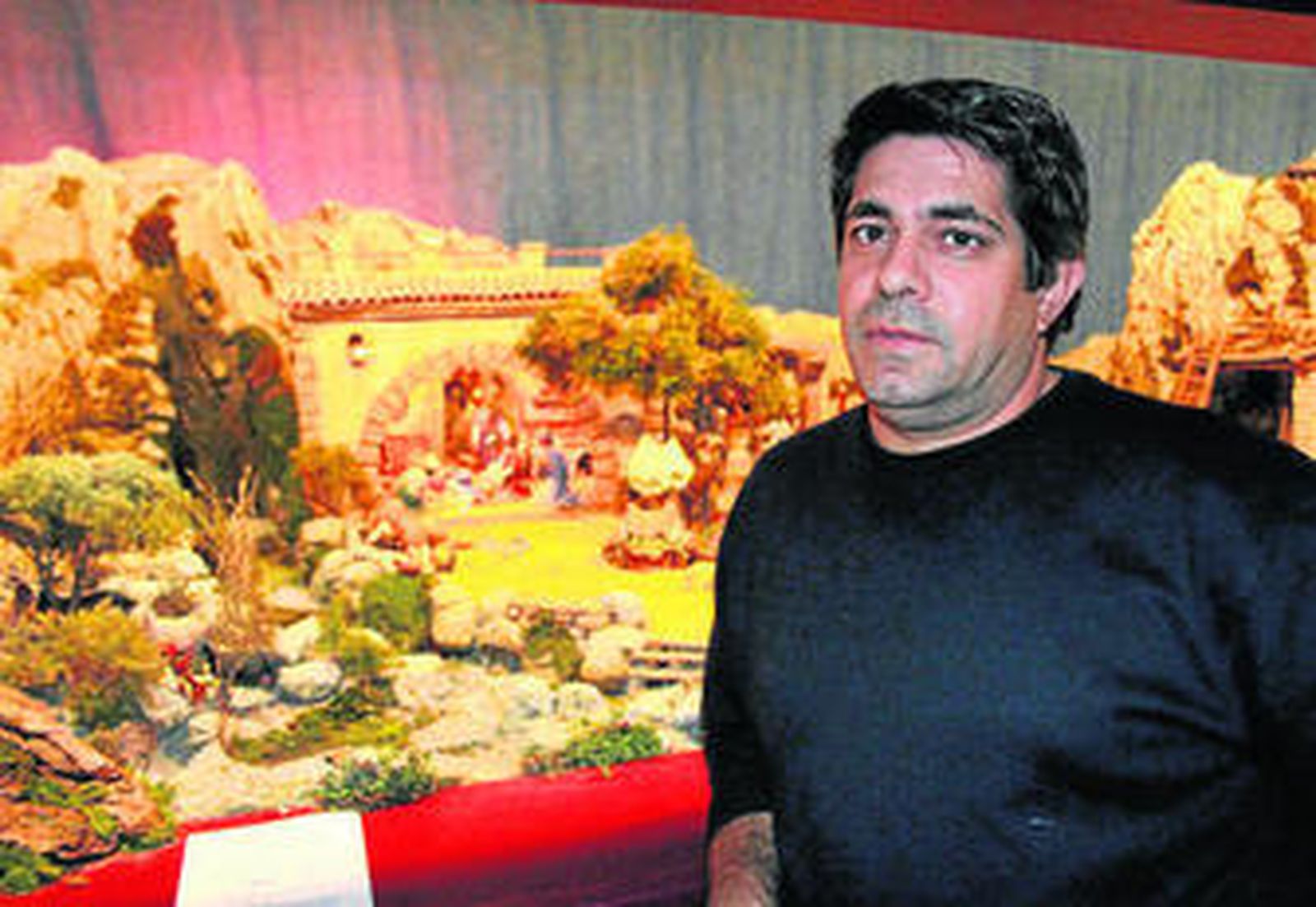 "Del belén de la mesa de playa a una habitación entera"