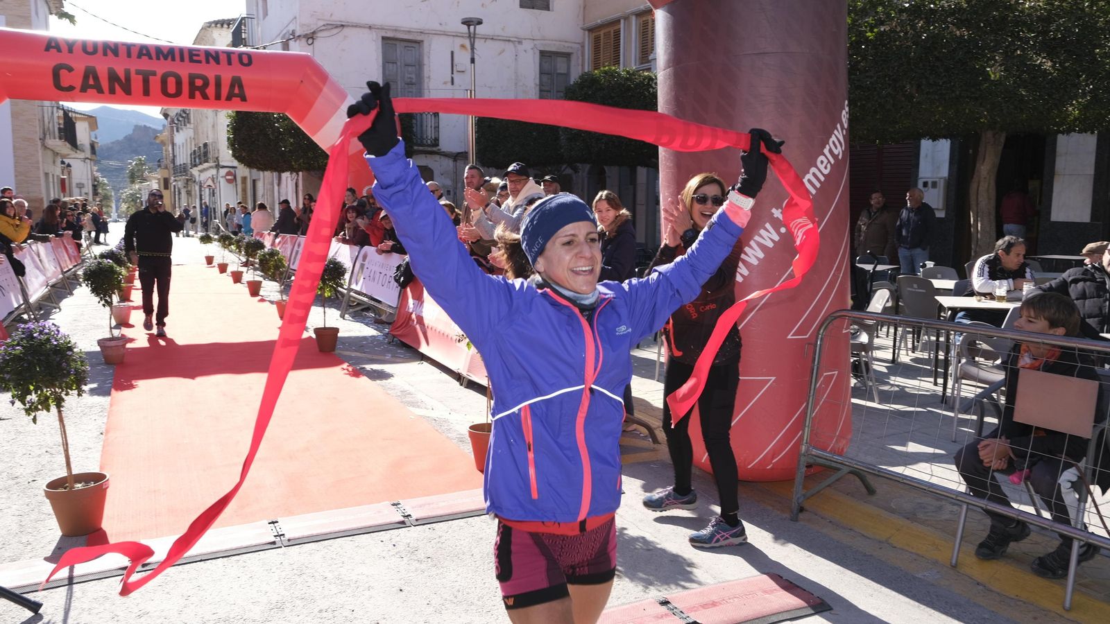 la ganadora de una de las modalidades.