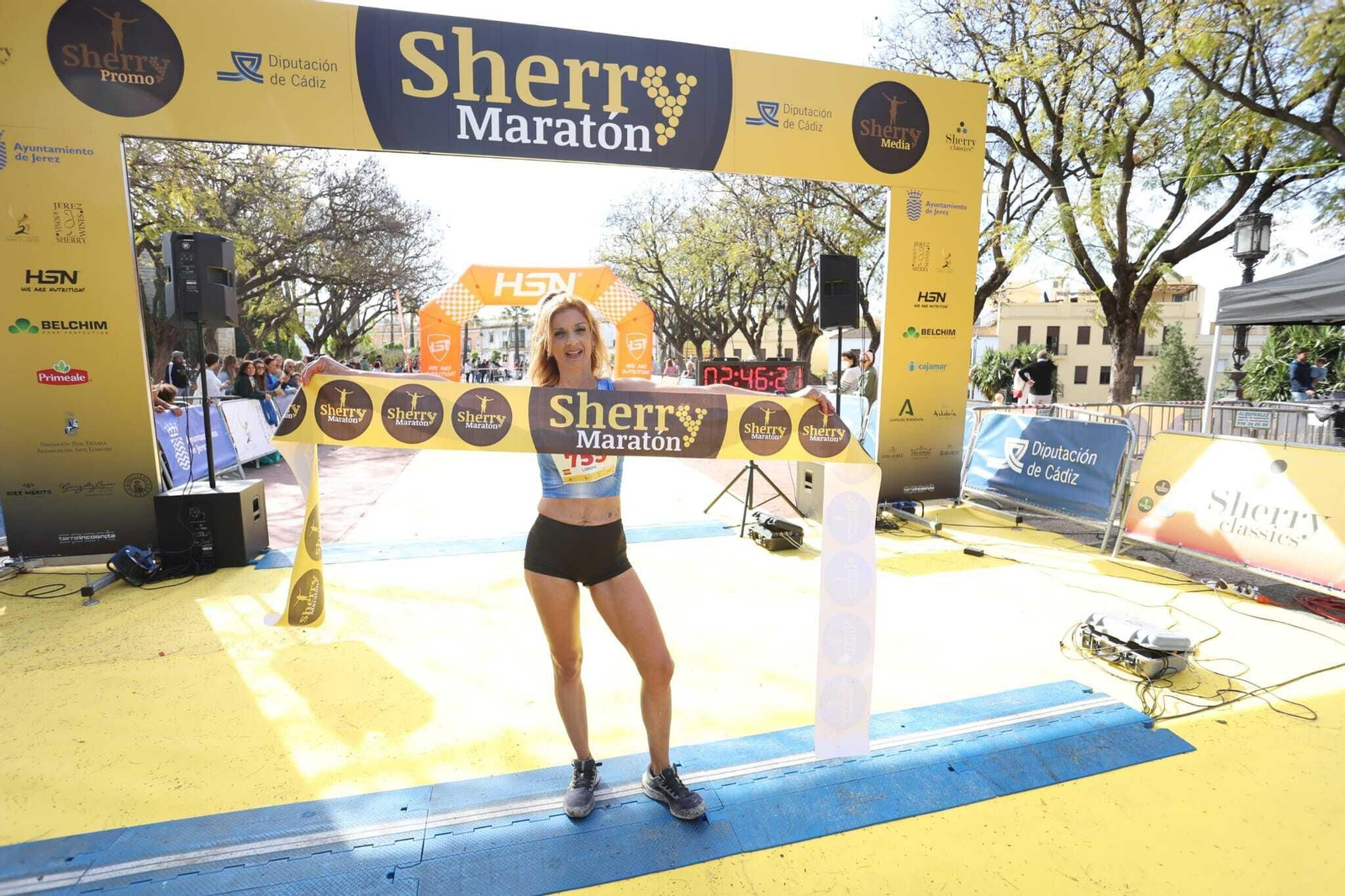 Imágenes de la V Sherry Maratón de Jerez