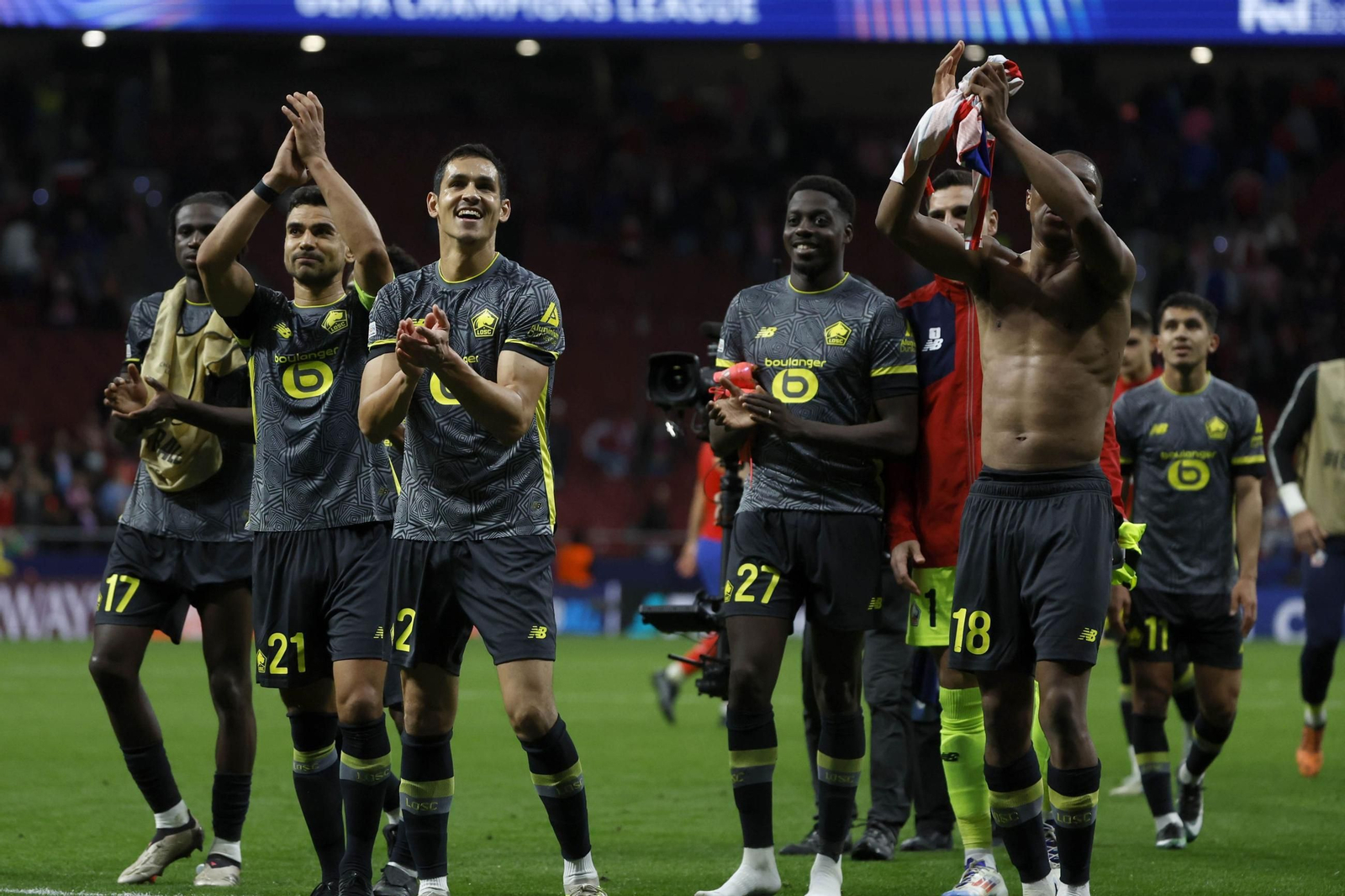 Las mejores imágenes del Atlético de Madrid en su duelo contra el Lille