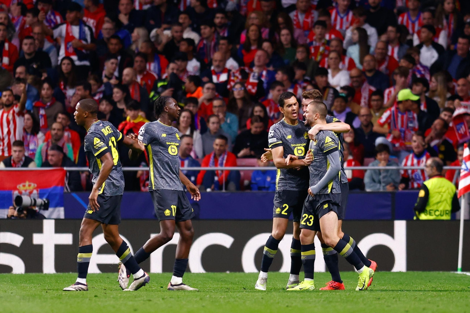 Las mejores imágenes del Atlético de Madrid en su duelo contra el Lille