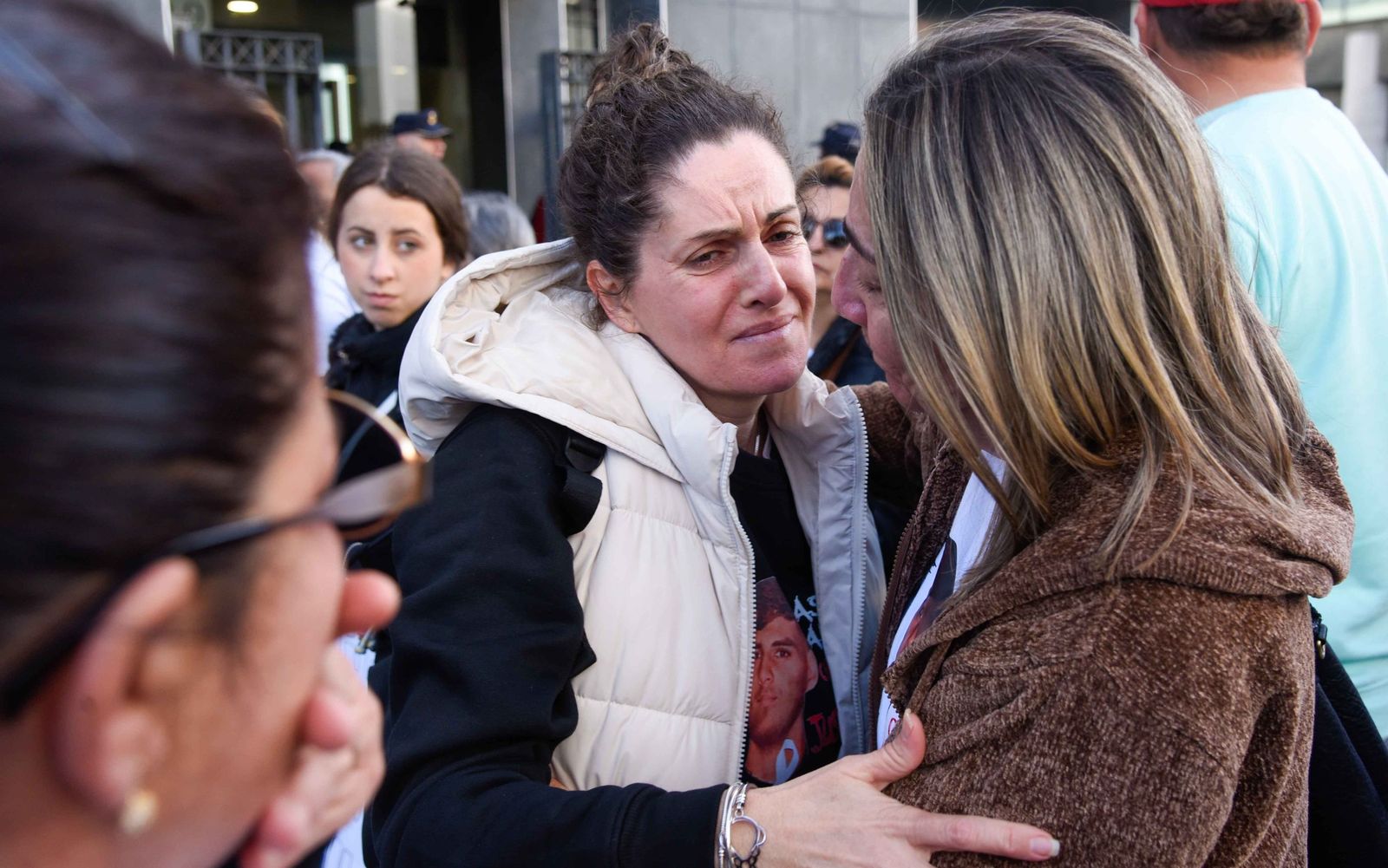 La protesta de los familiares de Daniel, en imágenes