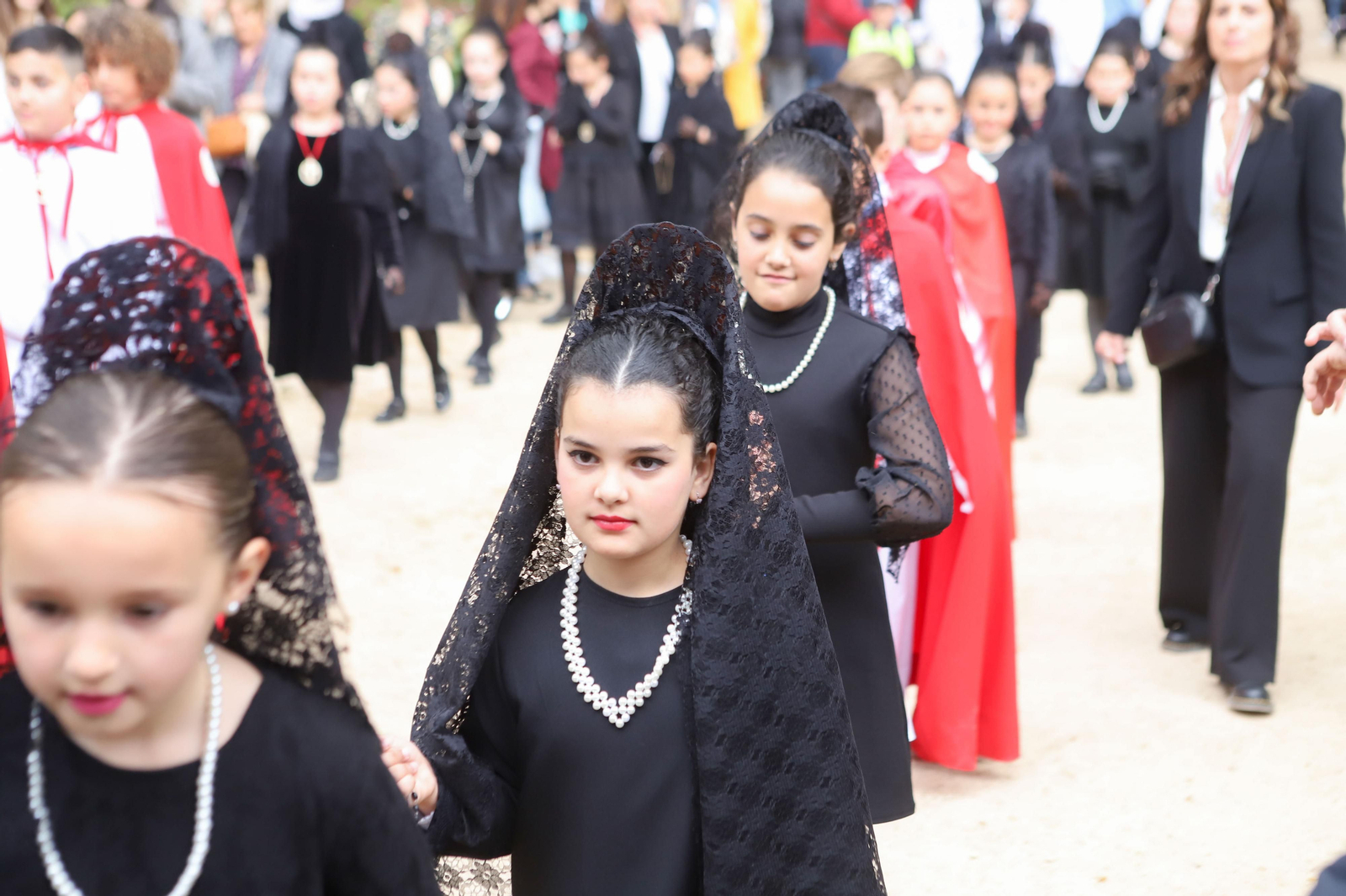 Fotos de la procesión infantil del colegio Nuestra Señora de los Milagros de Algeciras