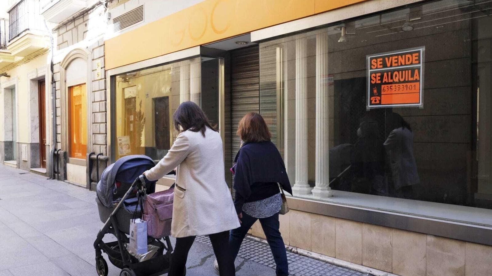 La tienda de moda infantil Gocco, que ha cerrado en la calle José del Toro.