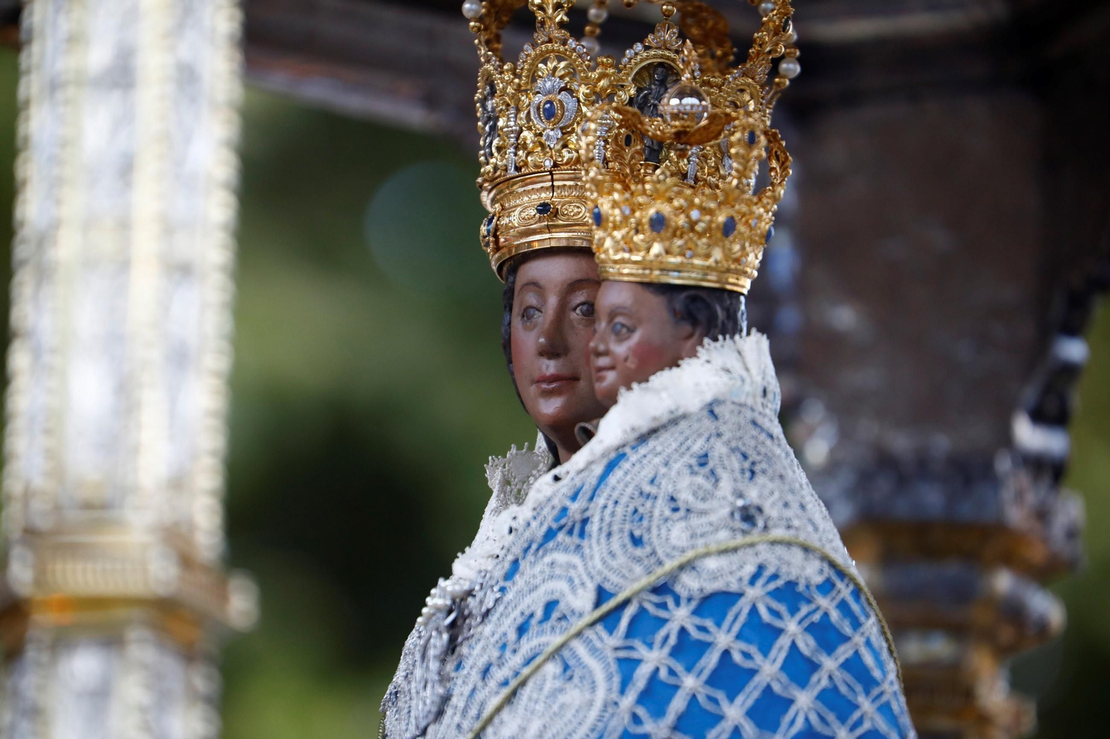 Las imágenes del traslado de la Virgen de la Fuensanta a la Catedral