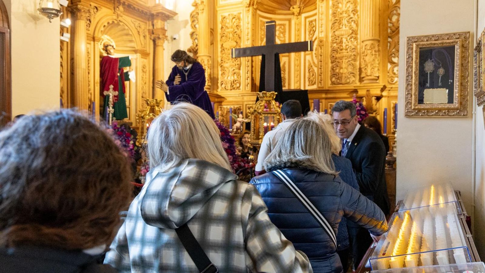 Segundo día del besapié de Nuestro Padre Jesús Nazareno