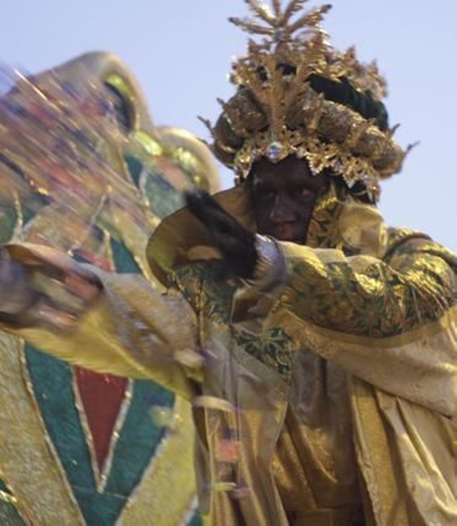 Las carrozas de la Cabalgata de los Reyes Magos en su paso por el centro.

Foto: Belén Vargas