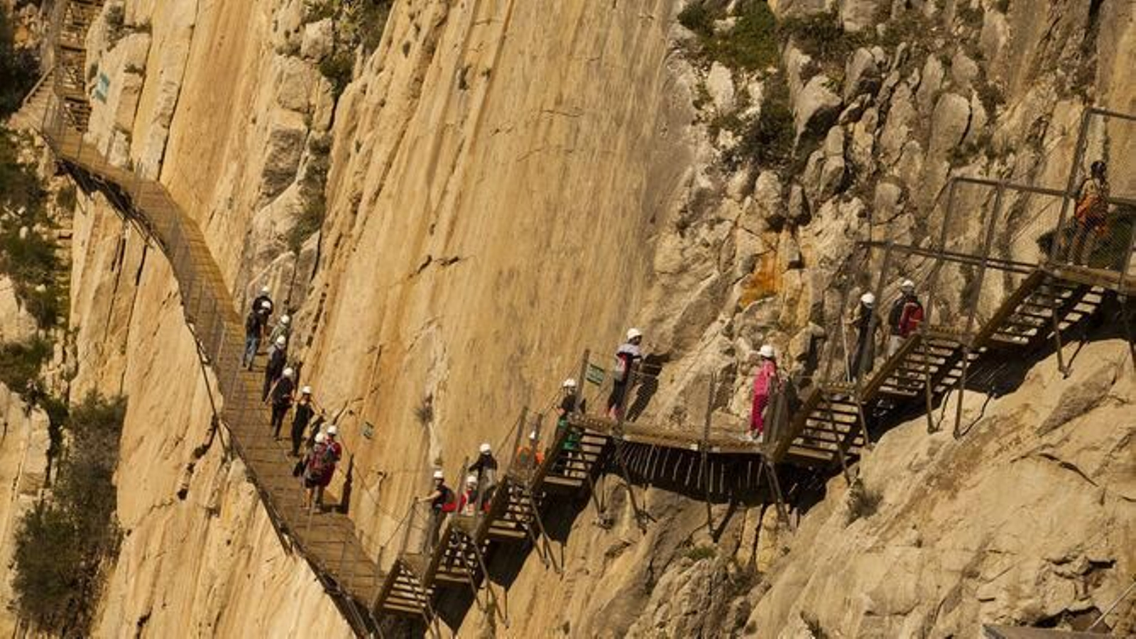 Pasarela del Caminito del Rey.