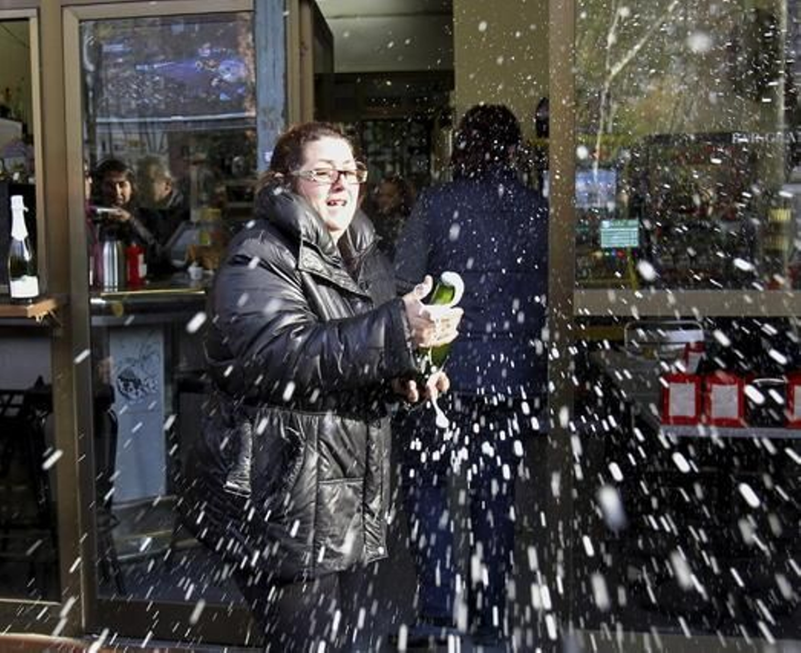 Celebraciones en Barcelona.

Foto: EFE