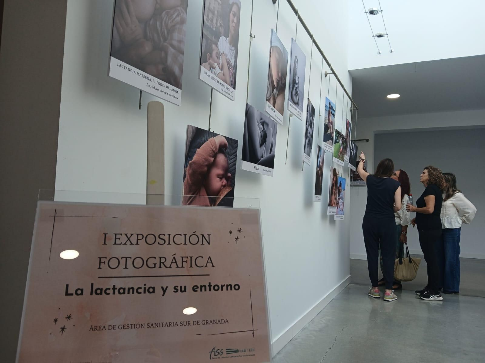 Exposición fotográfica enmarcada en las II Jornadas para la Promoción de la Lactancia Materna en Motril.