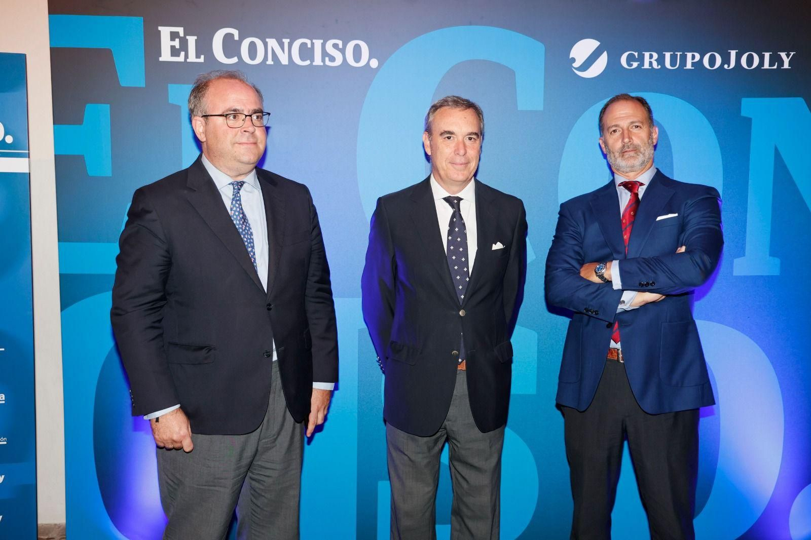 Carlos Navarro Antolín, Fernando Acedo y Javier Cossío