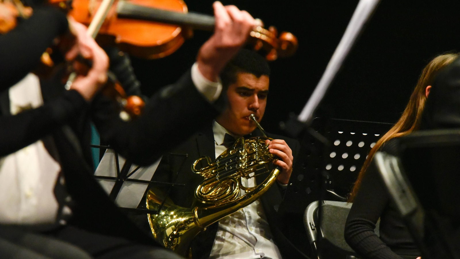 Las fotos del concierto de La Joven Orquesta Sinfónica de La Línea