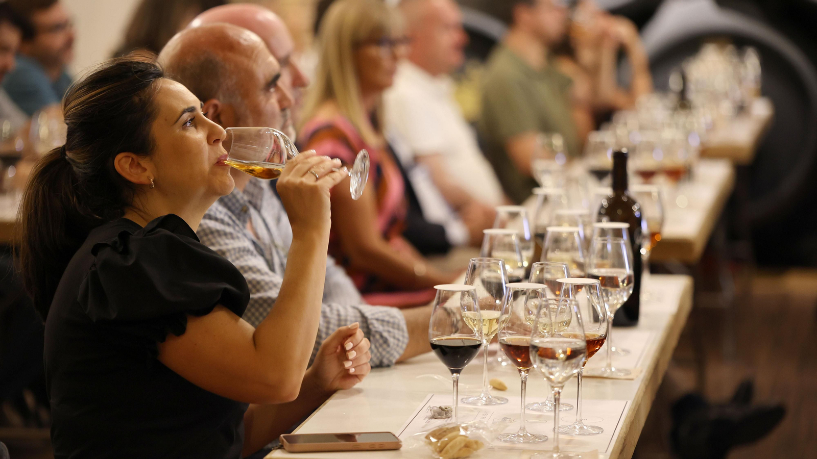 Cata taller de vinos de Jerez en el Consejo Regulador Cata taller de vinos de Jerez en el Consejo Regulador