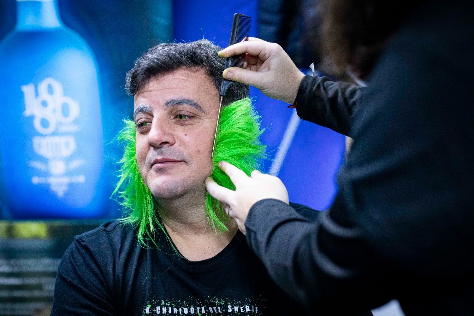 La transformación de la chirigota del Sheriff en el Grinch