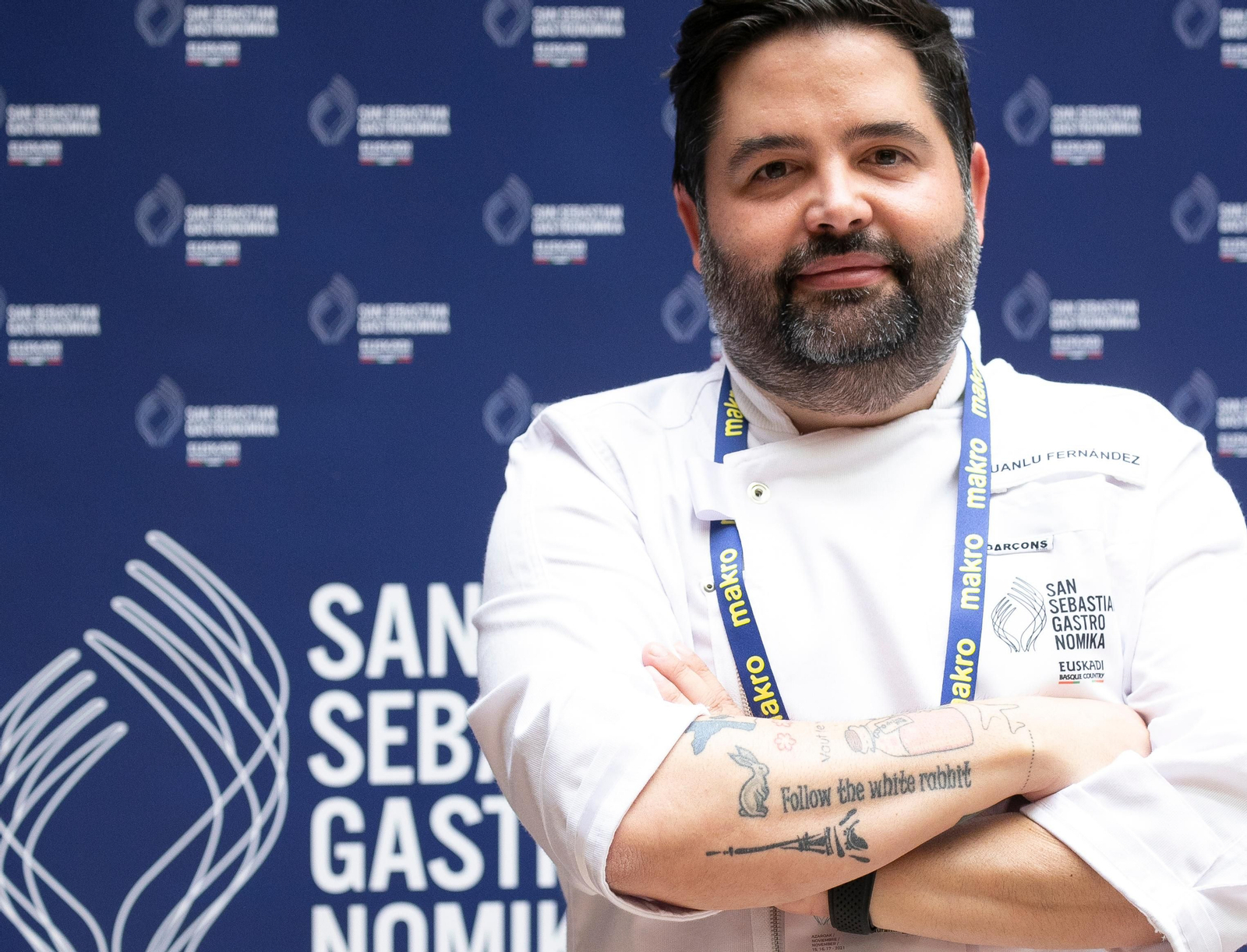 Juanlu Fernández, en la XXIII edición de San Sebastián Gastronomika