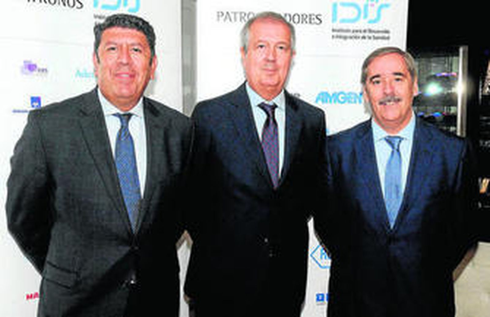 Vilches, Mayero y Mugarza, director, secretario general y director de Desarrollo Corporativo de IDIS respectivamente.