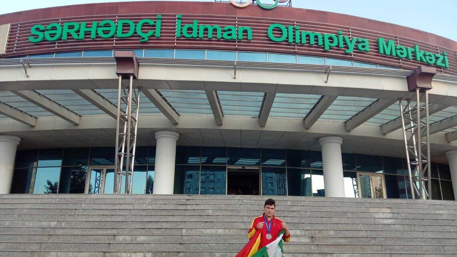 El deportista jerezano, en el pasado Mundial celebrado en Bakú. El deportista jerezano, en el pasado Mundial celebrado en Bakú.