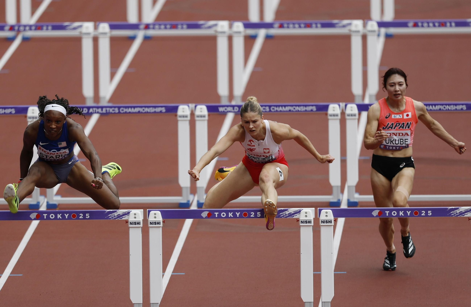 Las mejores imágenes del triunfo de Seville en 100 metros y del resto del Mundial de atletismo