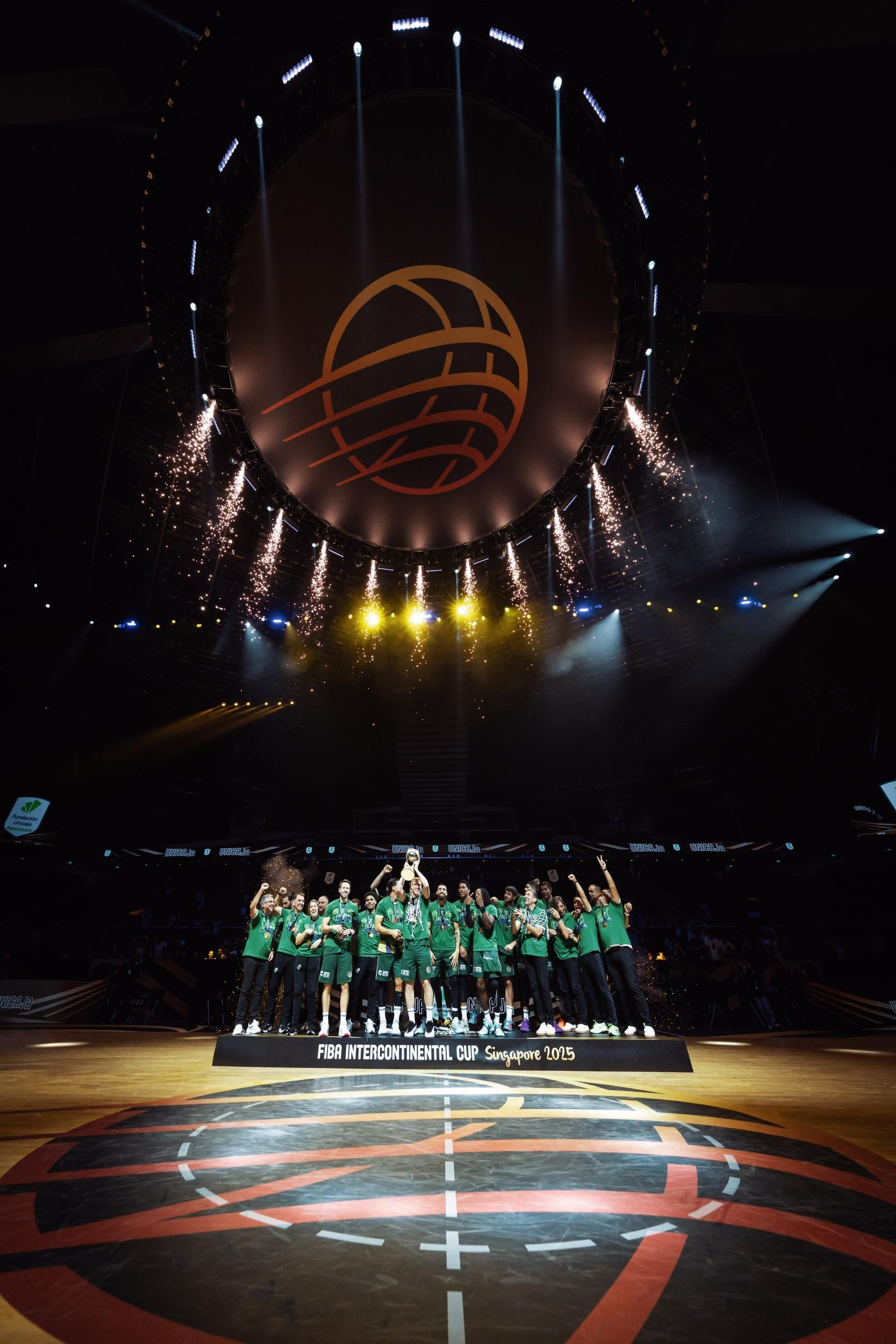 Unicaja-NBA G League United, final de la Copa Intercontinental, en fotos