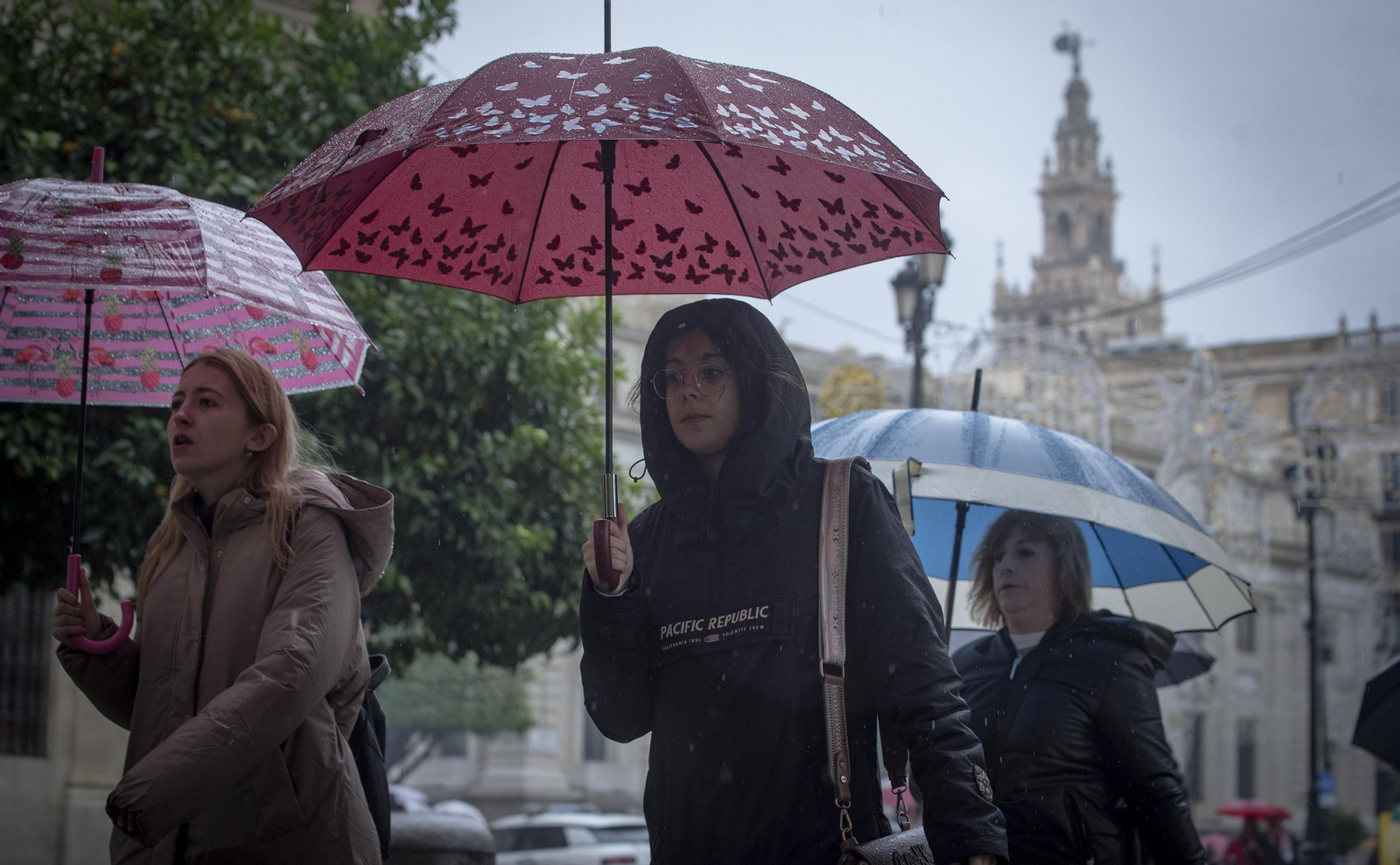 Lluvia en el día de la Inmaculada