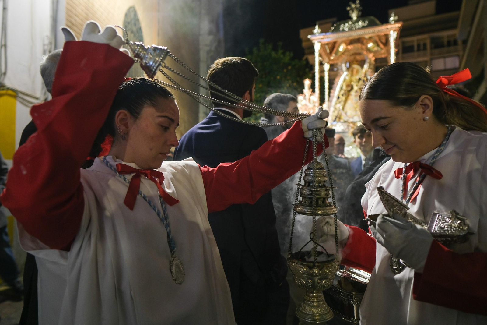 Imágenes del regreso de la Virgen de Consolación de Utrera