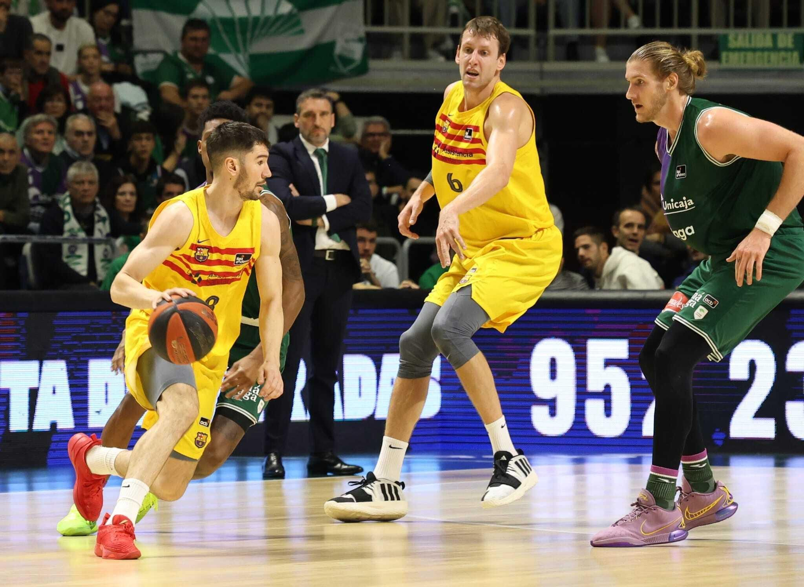 Las fotos del Unicaja - Barcelona