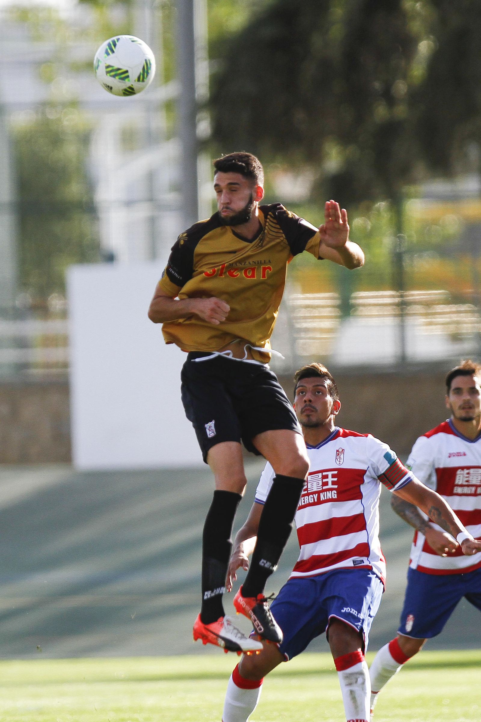 Borja fue reemplazado a veinte minutos del final.