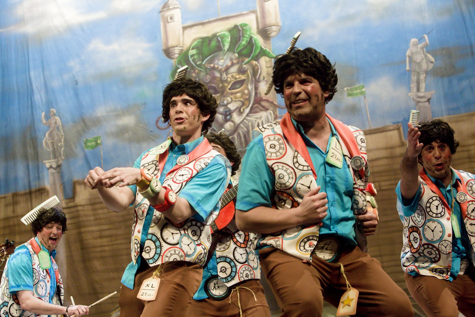 Chirigota No aguantamos más... vamos de impacientes.