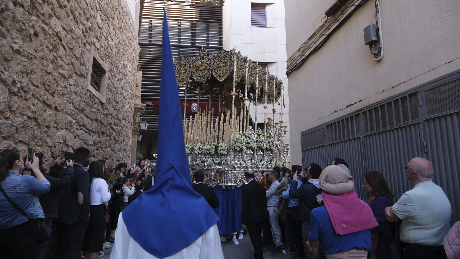 La procesión de Prendimiento en Almería, en imágenes