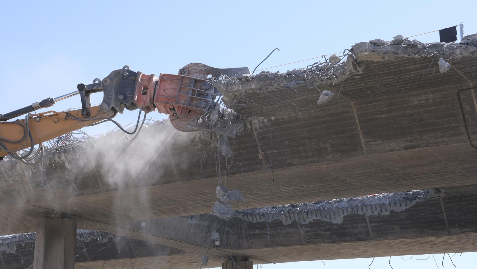 Corte de la Avenida de Montserrat por las obras del soterramiento del AVE, en imágenes