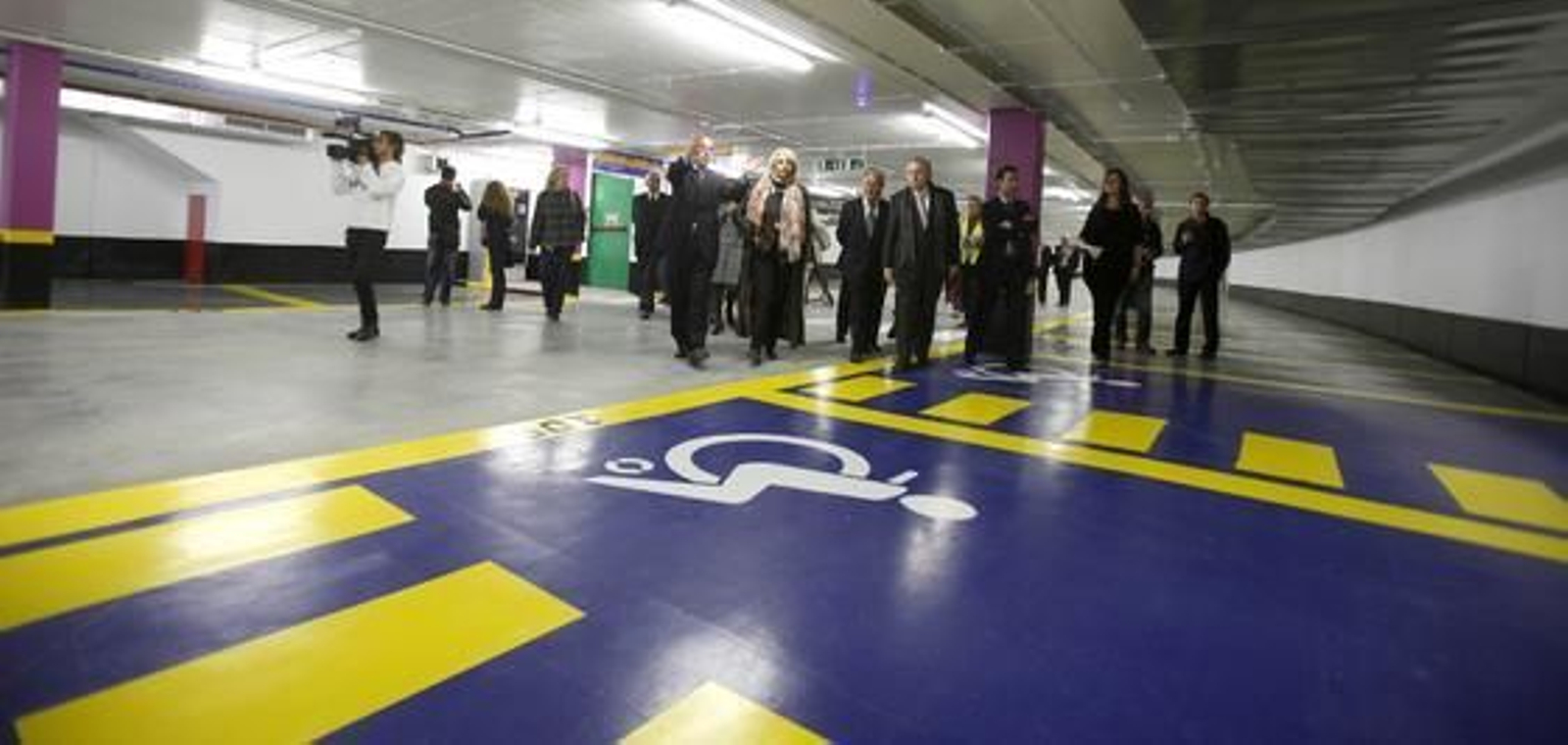 Teófila Martínez inaugura la ampliación del parking de Canalejas. 

Foto: Jesus Marin