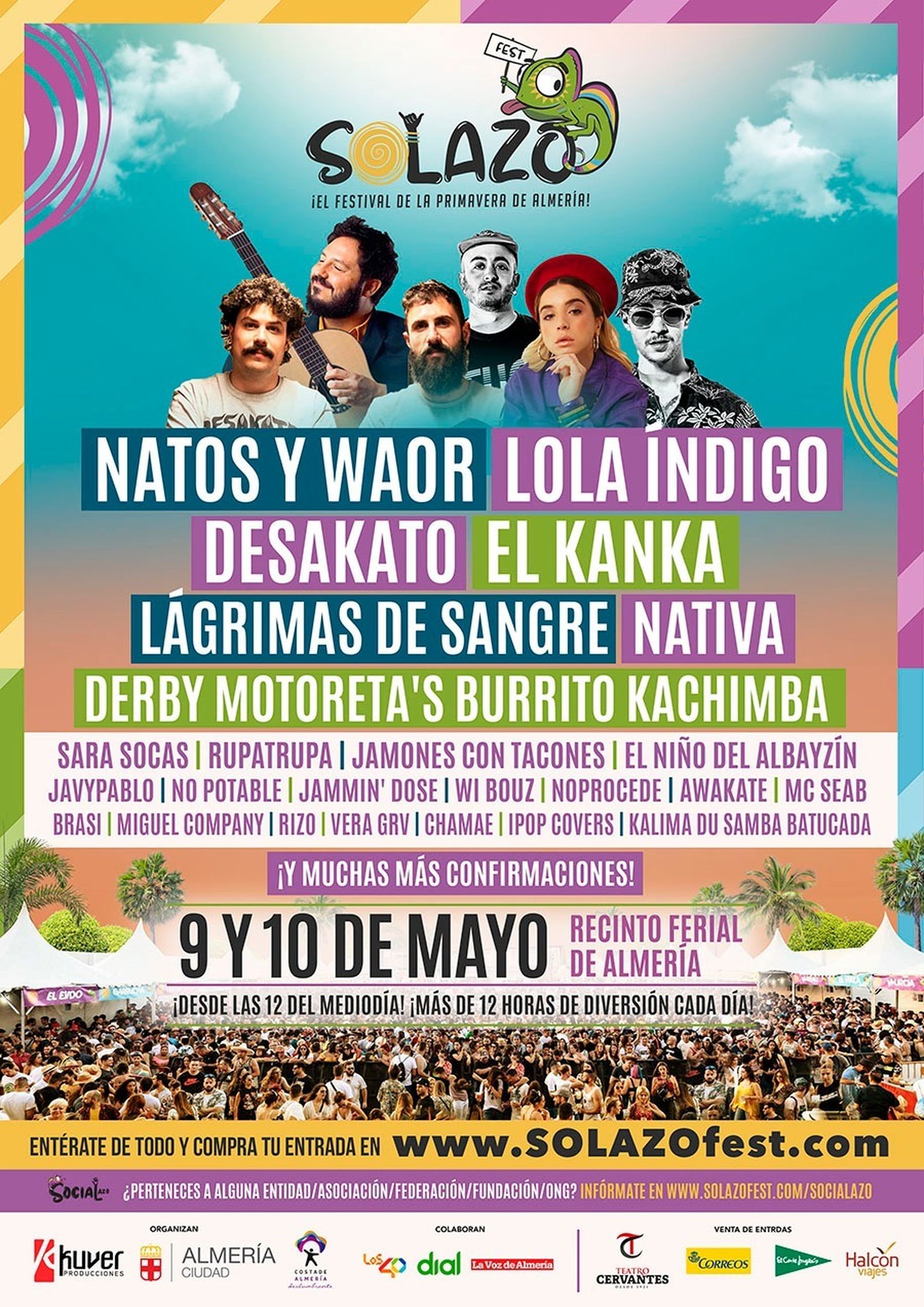 Cartel que había prevista para la segunda edición de Solazo Fest.