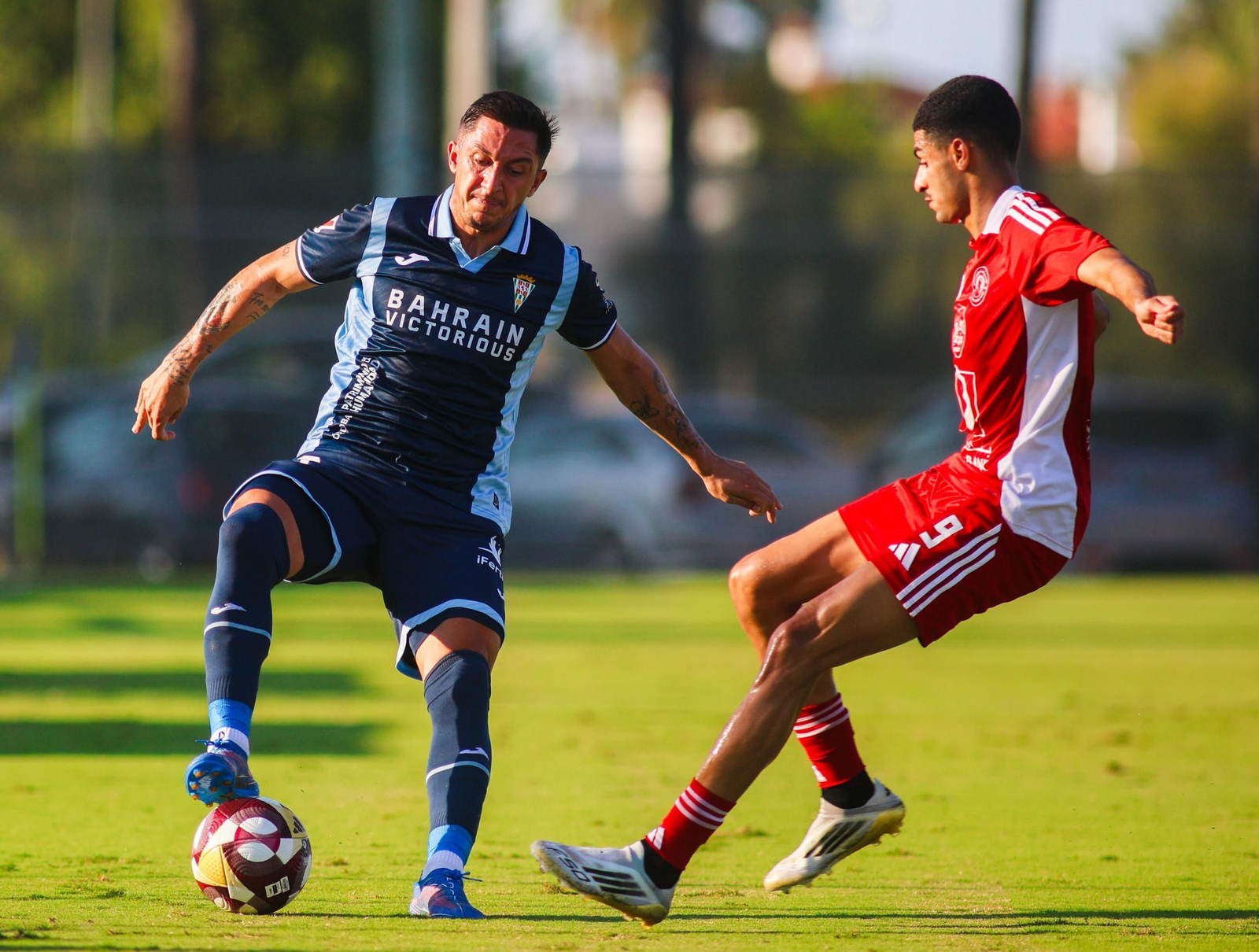Las mejores fotos del amistoso entre el Córdoba CF y el Al Arabi en Oliva