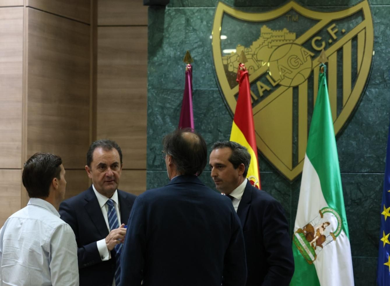 Las fotos de la rueda de prensa de José María Muñoz Las fotos de la rueda de prensa de José María Muñoz