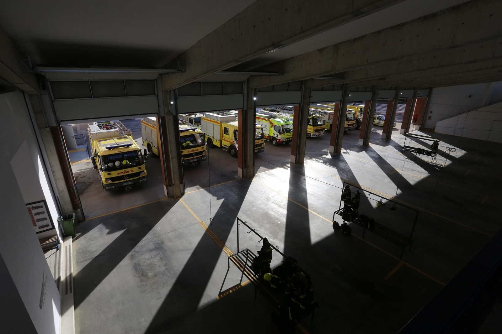 Finalizan las obras de mejora del Parque de Bomberos de Jerez