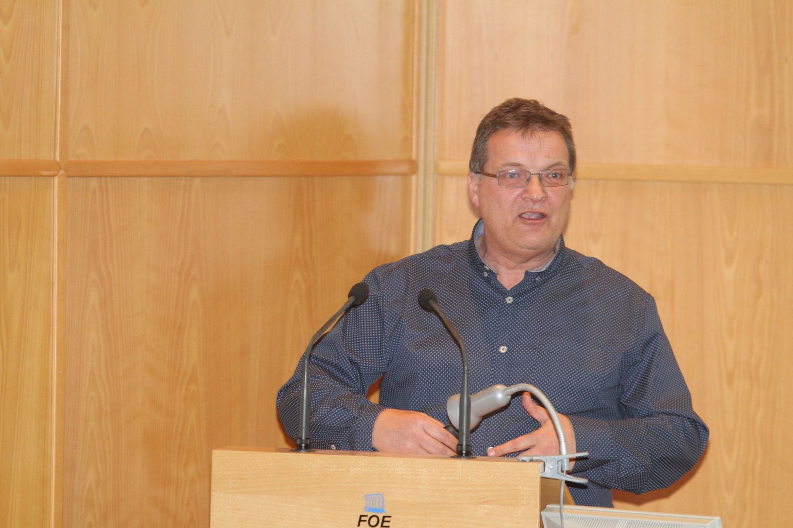 Las imágenes de la asamblea de la FOE en su 40 aniversario