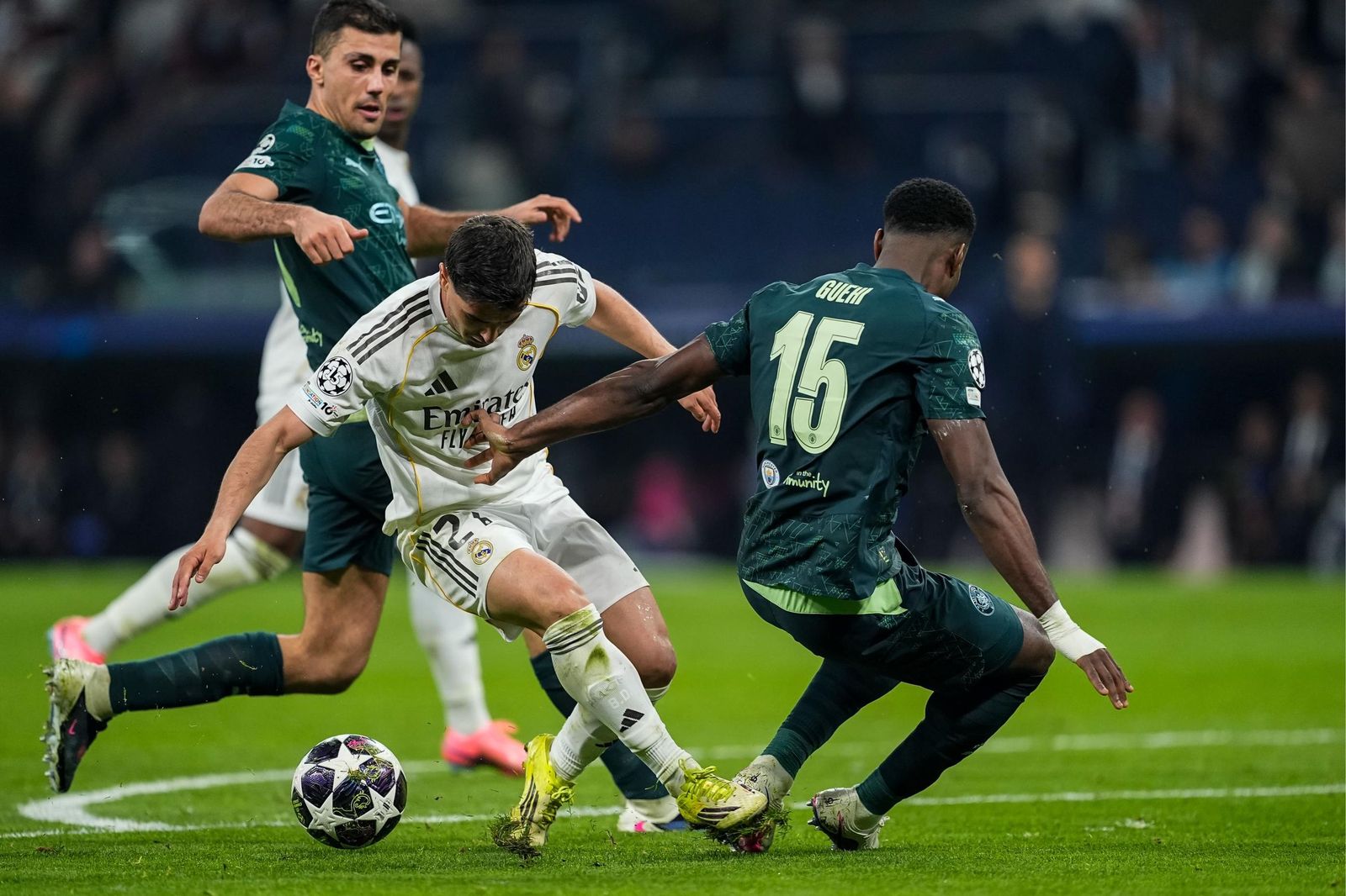 Las fotos del Real Madrid-Manchester City